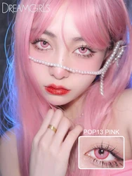 Vibrant Natural Look Colored Contact Lenses (POP13 PINK)