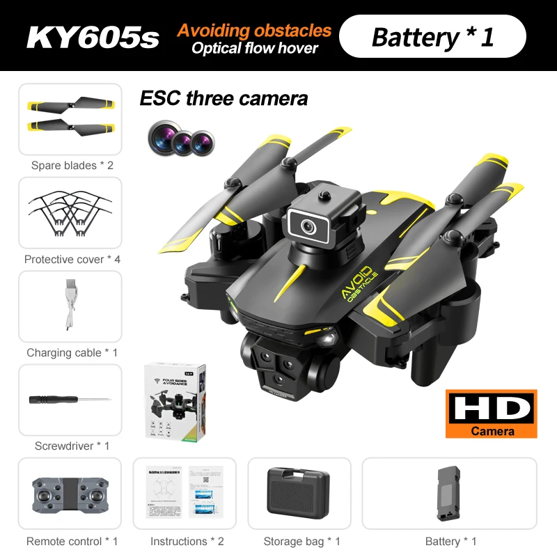 9 avis sur Drone Dragon touch 4K 2 Caméras 2.4G WIFI