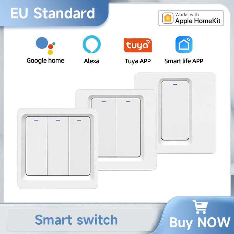 المنزل الذكي Apple Homekit الذكية واي فاي دفع زر ا...
