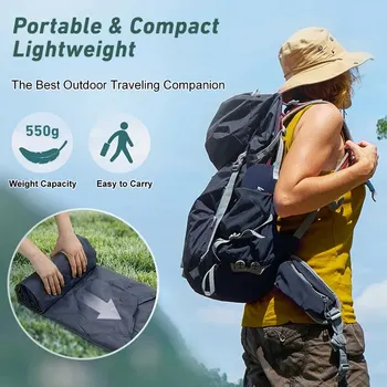 WESTTUNE Camping Sleeping Pad Ultralight Inflatable Mattress Portable Outdoor Air Cushion Sleeping Mat for Travel Hiking 5