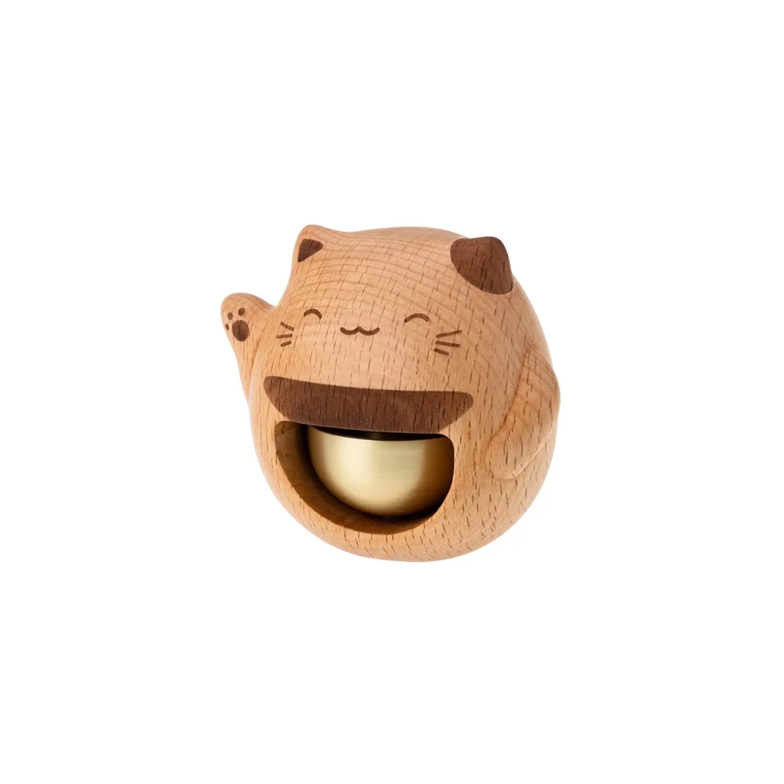 

Shopkeepers Bell Door Opening Wood Doorbell Decorative Wooden Bell Wardrobe Refrigerators Housewarming Gift Decoration