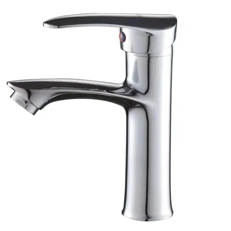 Shark hot and cold basin faucet