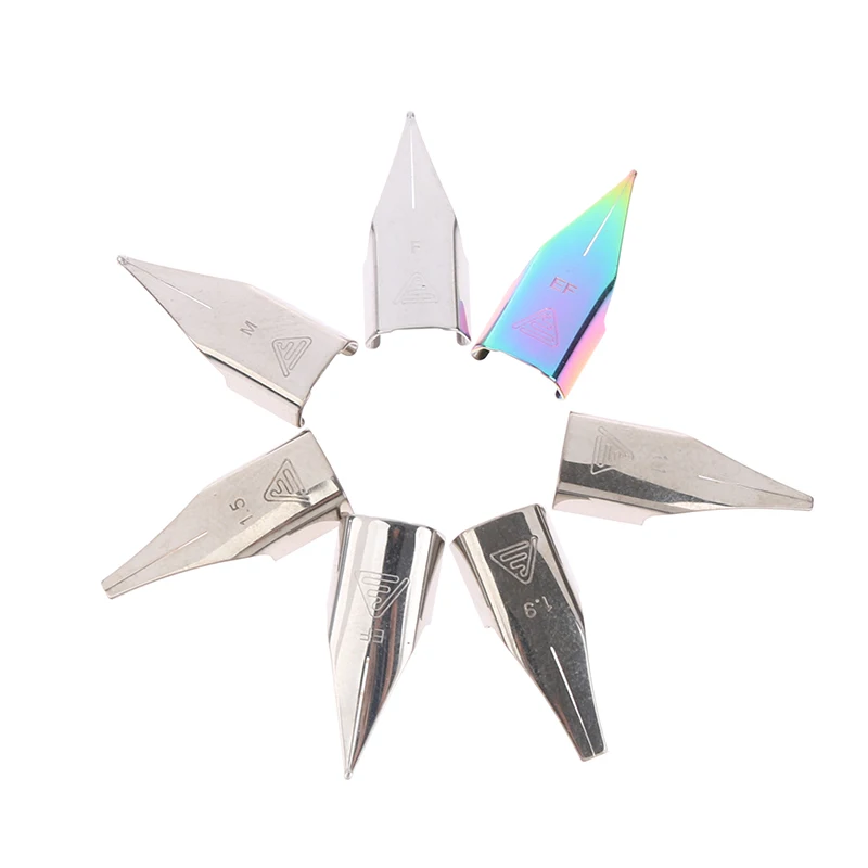 Set of 3 Dazzling Art Pen Nibs for School and Office Use