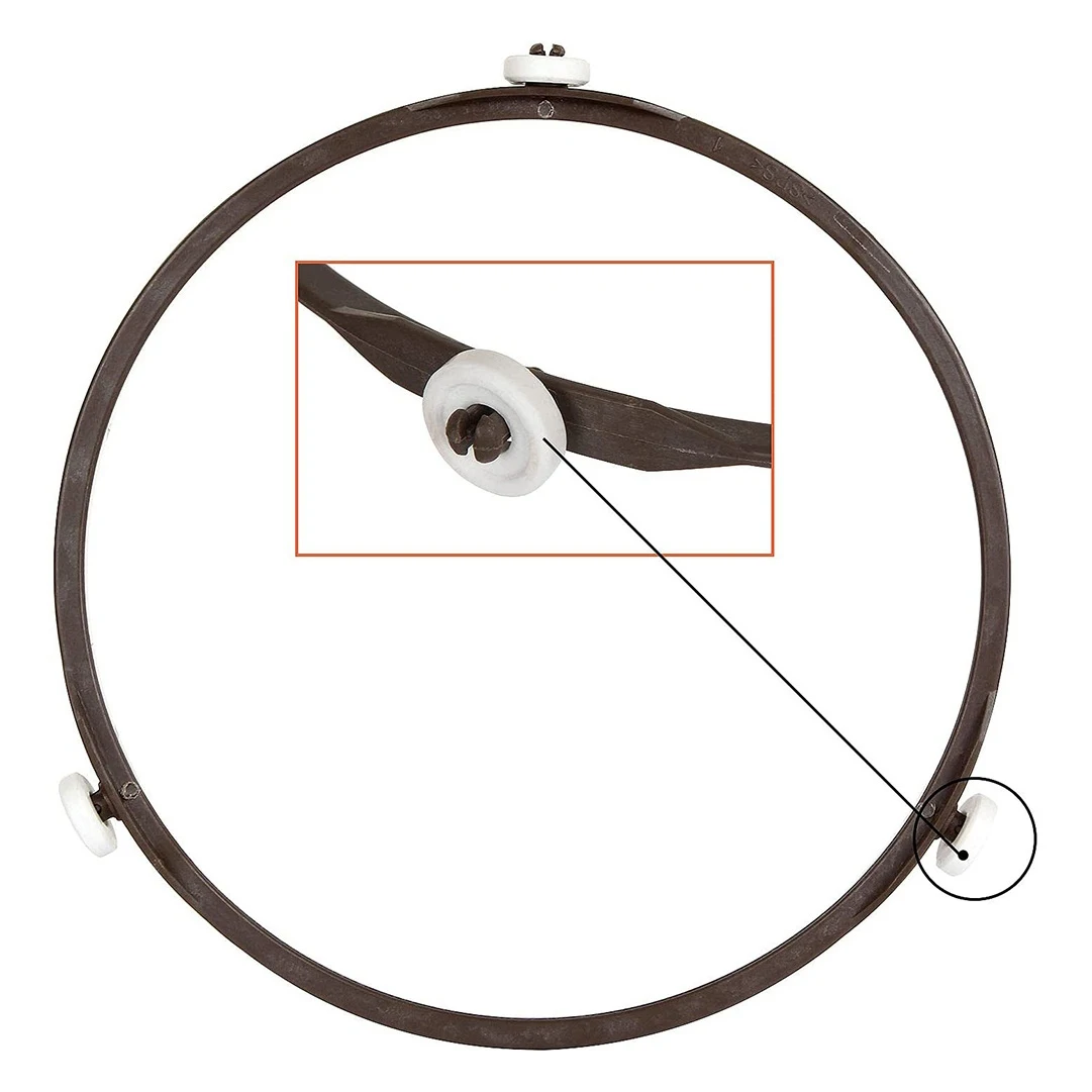 Universal Microwave Glass Plate Microwave Glass Turntable Plate Round Plate Cover Replacement 24.5cm