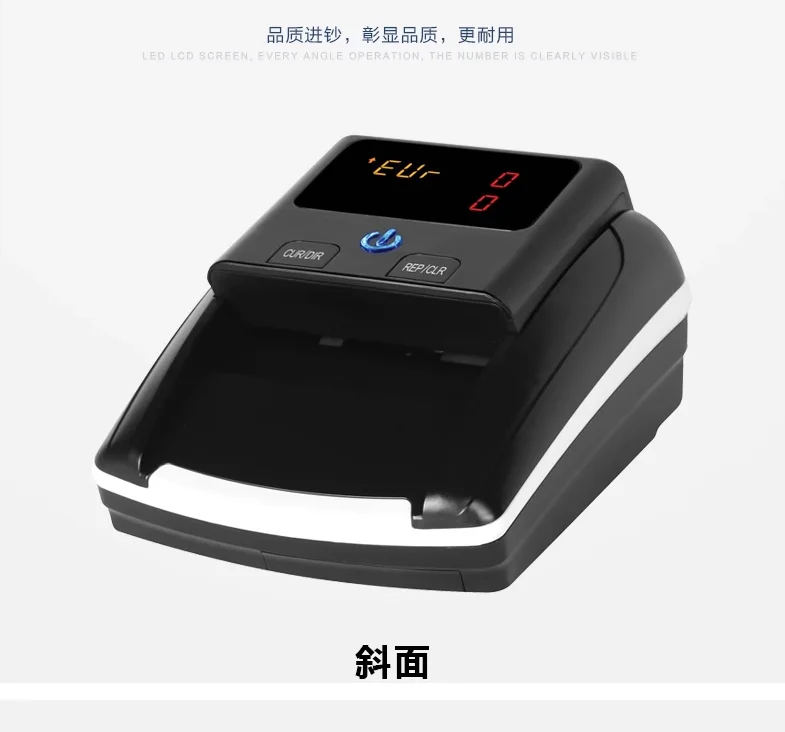 Money Counter Counterfeit Bill Detector Automatic Money Detection By UV MG IR Im