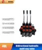 Multi-way Valve Reversing Valve Hydraulic Distributor Manual One To 4 Valve Cylinder Hydraulic Valve Pair Wire 4 Various Style 1