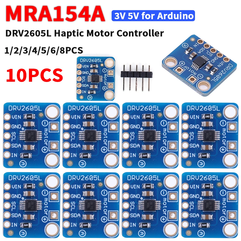 2pcs Haptic Motor Controller, DRV2605L Motor Drive Module