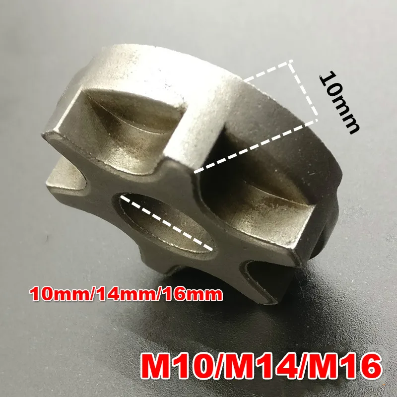 Steel Tubes, Party Tableware Set Replacement M10/M14/M16 Chainsaw Gear 100 115 125 150 180 Angle Grinder Gear sawing sprocket chain wheel for Chainsaw Bracket