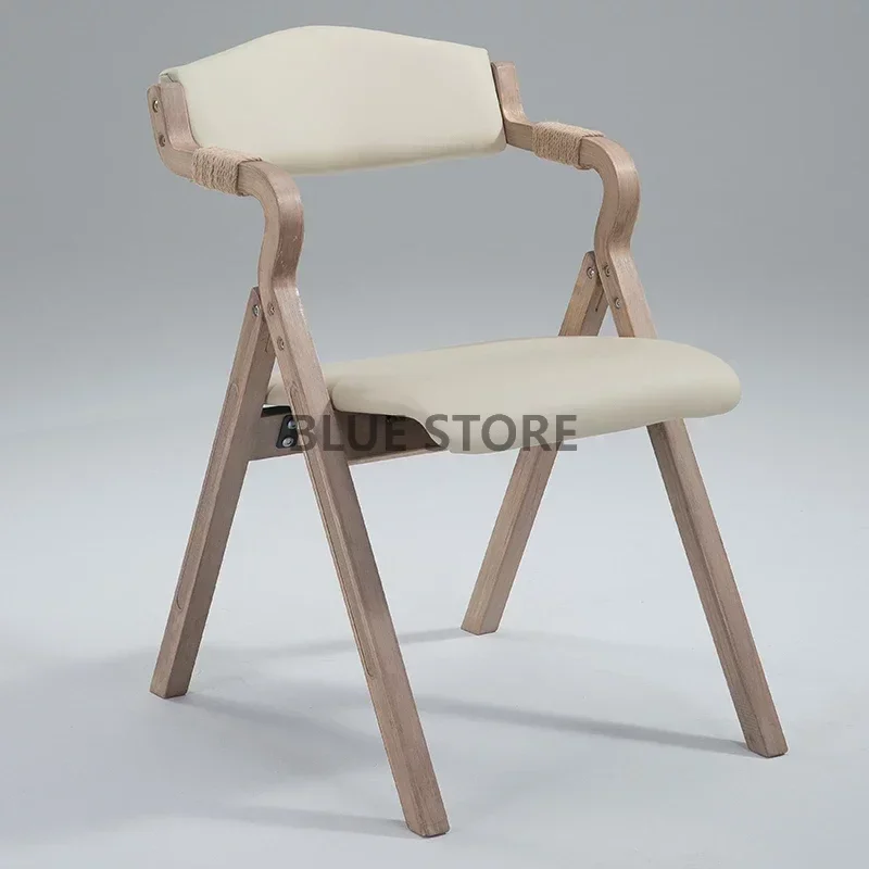 

Designer Antiques Dining Chairs Ergonomic Elbow Support Portable Space Saving Chairs Armrest Lounge Sillas Interior Furniture