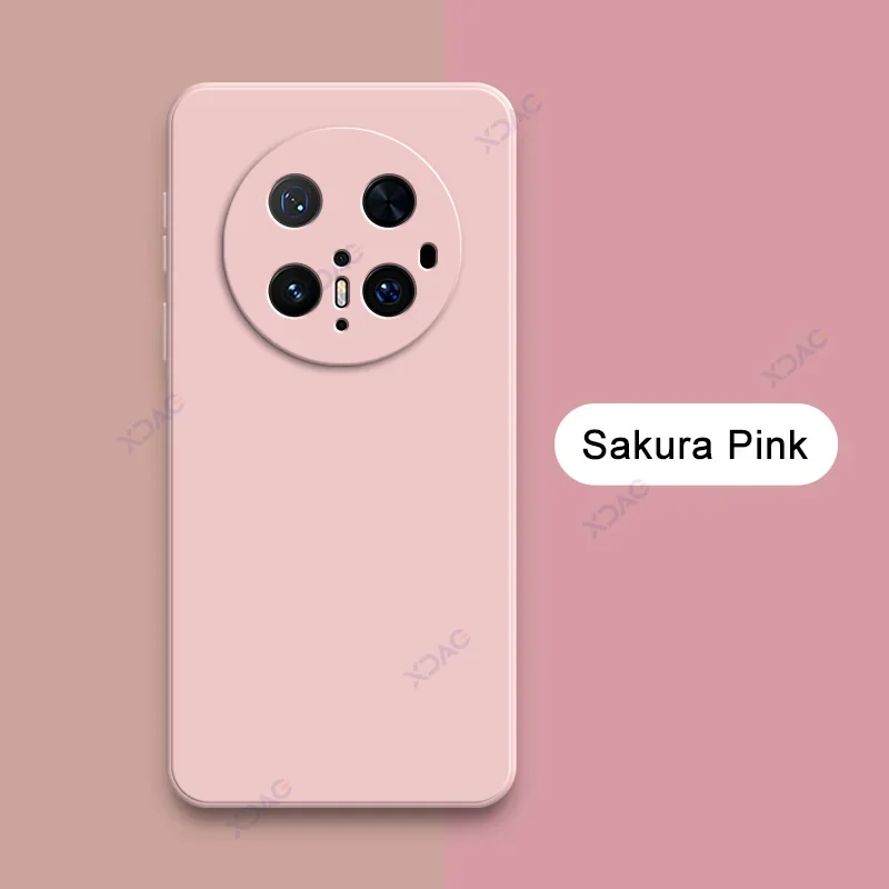 Candy Fashion Soft Square Liquid Silicone Phone Case Cover