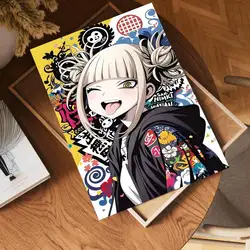 Himiko Toga Anime Poster - HD Quality Retro Wall Art - 30x45cm No Frame (HEI - 5)
