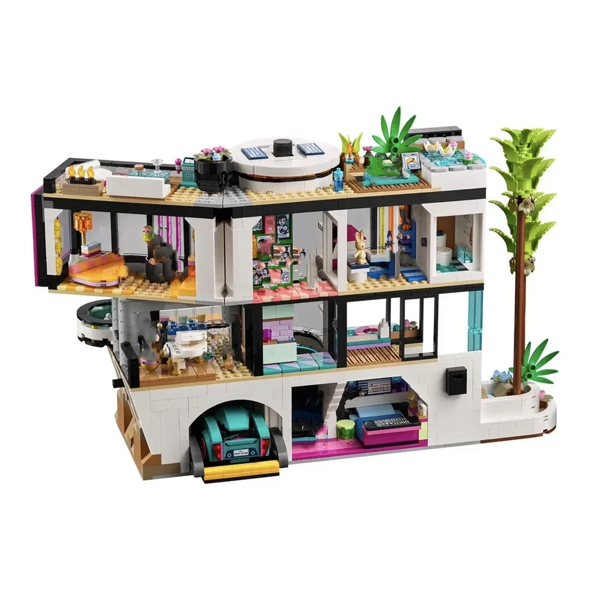 Andrea Modern Luxury Building Block Set City Creative House Villa Toy Gift for Girls' Birthday 42639