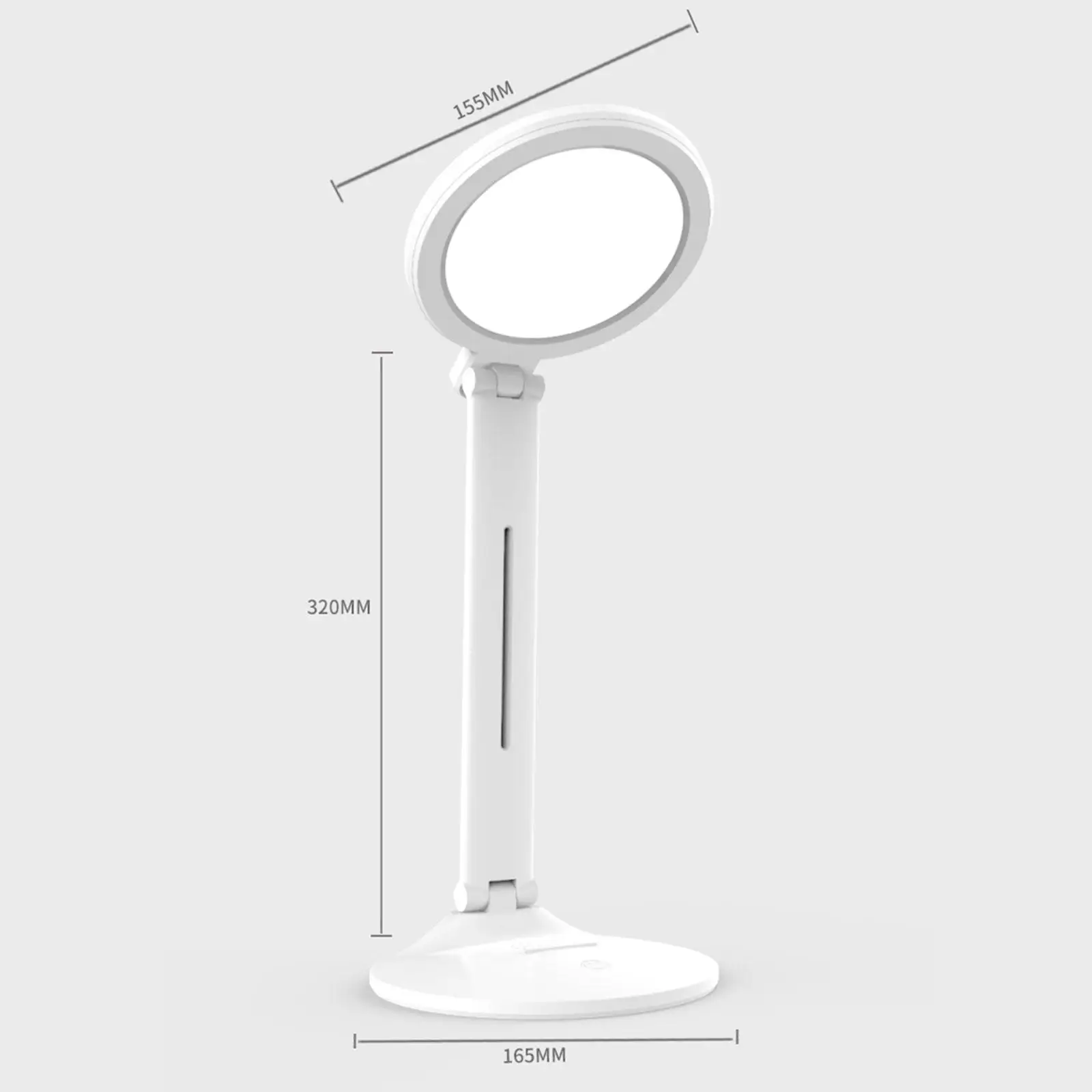 Foldable LED Desk Lamp Touch Dimmable Eye Protection 3 Modes