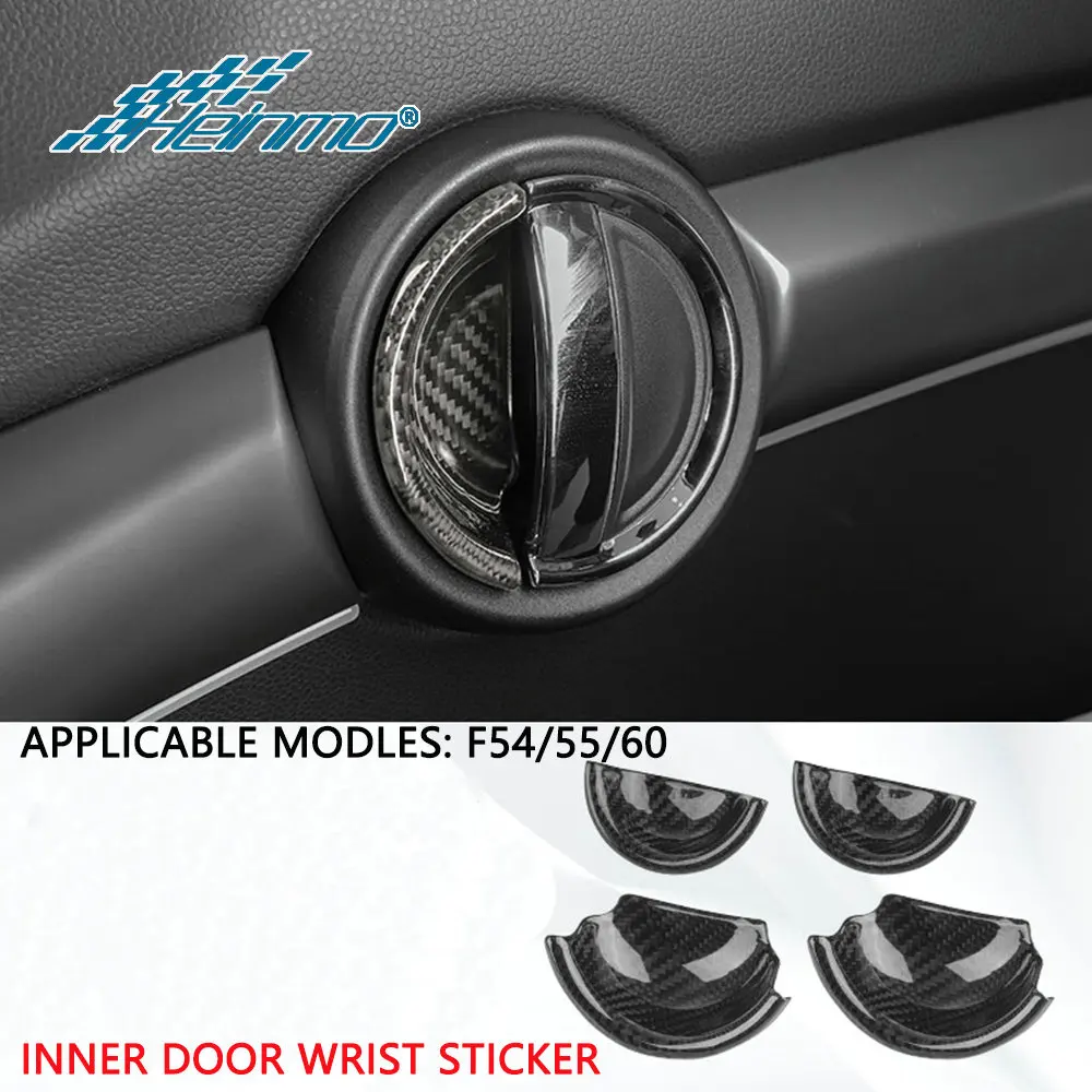 

Автомобильные аксессуары для Mini Cooper F54 F55, аксессуары для автомобиля, декоративные наклейки из настоящего углеродного волокна