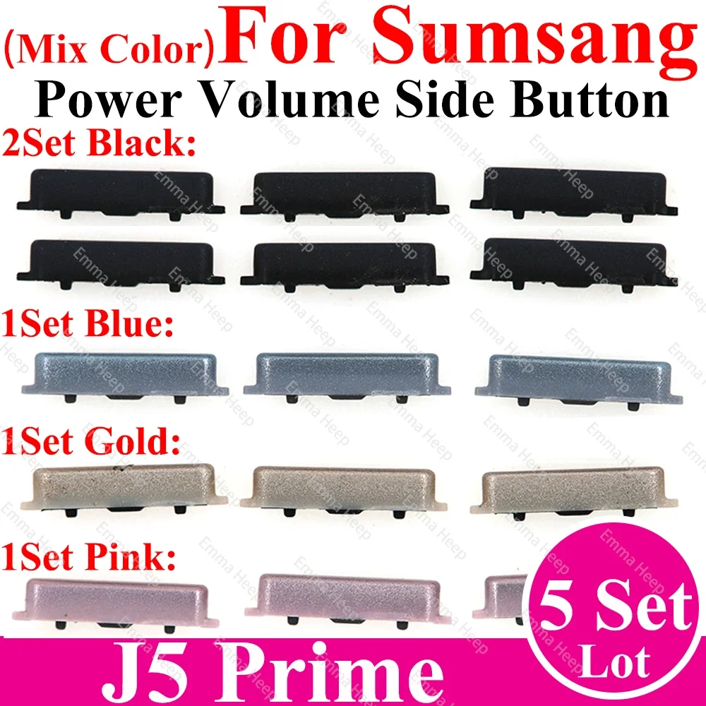 Volume Power Button Replacement for Samsung Devices - Side Power Key On/Off Repair Parts