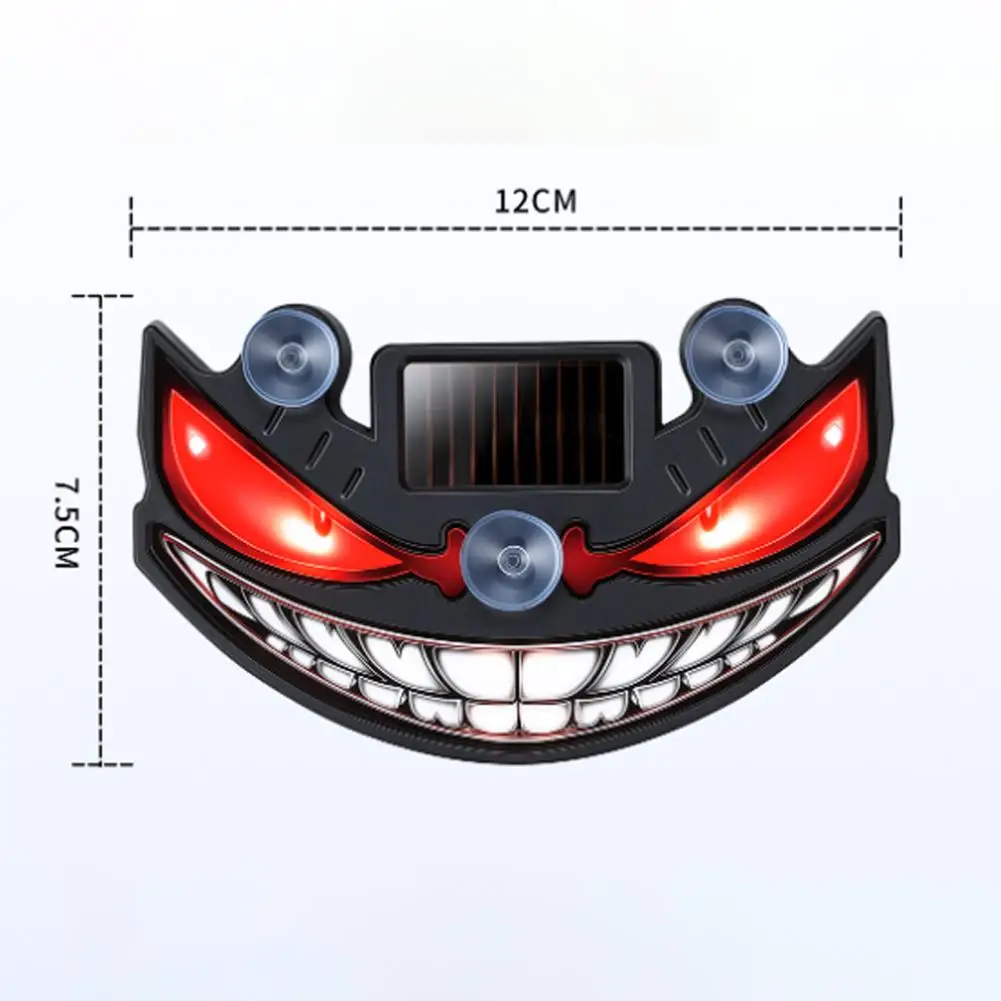 Luci LED Dinamiche a Effetto Occhio di Neon, Occhi del Diavolo, Segnalazione Lampeggiante per Parabrezza, Luci Solari, Accessorio Atmosferico per Parabrezza - Image 6