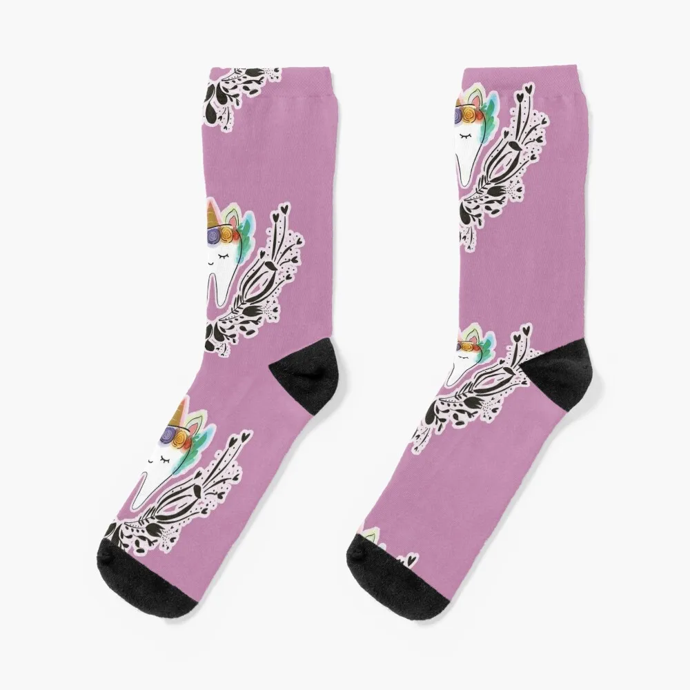 Molar Unicorn Socks custom socks socks man Fun socks Designer Man Socks Women's