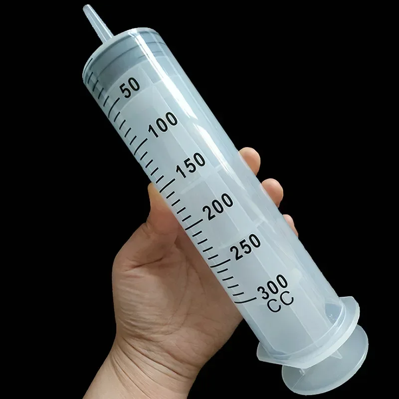 200ml-500ml Syringe Reusable Pump Pet Feeding Syringe Filling Plastic Syringe Nutrient Sterile Without Needle Watering Refilling