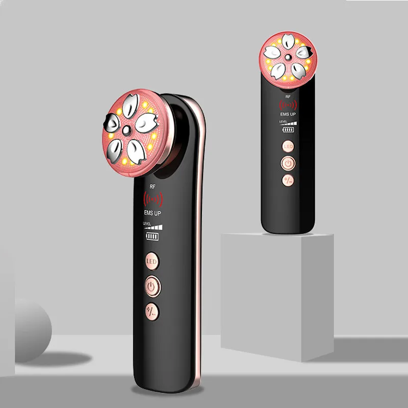 

EMS Face Lifting LED Skin Tightening Mesotherapy Anti-aging Skin Beauty RF Face Massage Skin Rejuvenati With LED Phototherapy