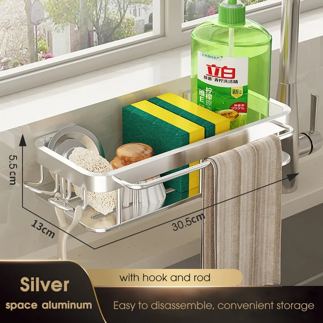 Silver with hook rod