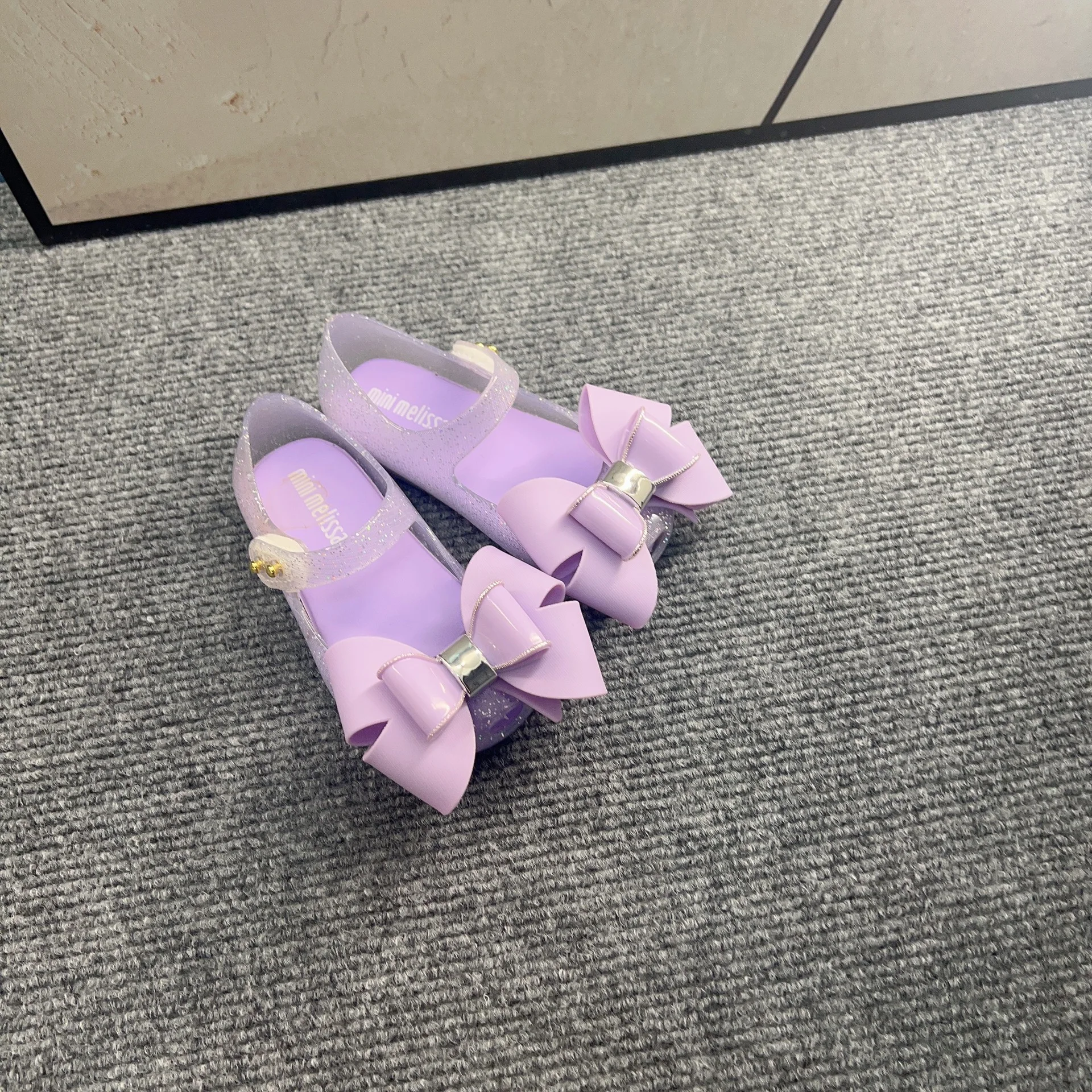 Jelly Shoes Mini Melissa Princess Crown Ins New Mini Melissa Big