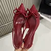 Red Footwear Slingbacks Ladies Heels Shoes Fashion Butterfly-Knot Female Pointed Toe Women High Heels Pumps Shoes New In 2025 1