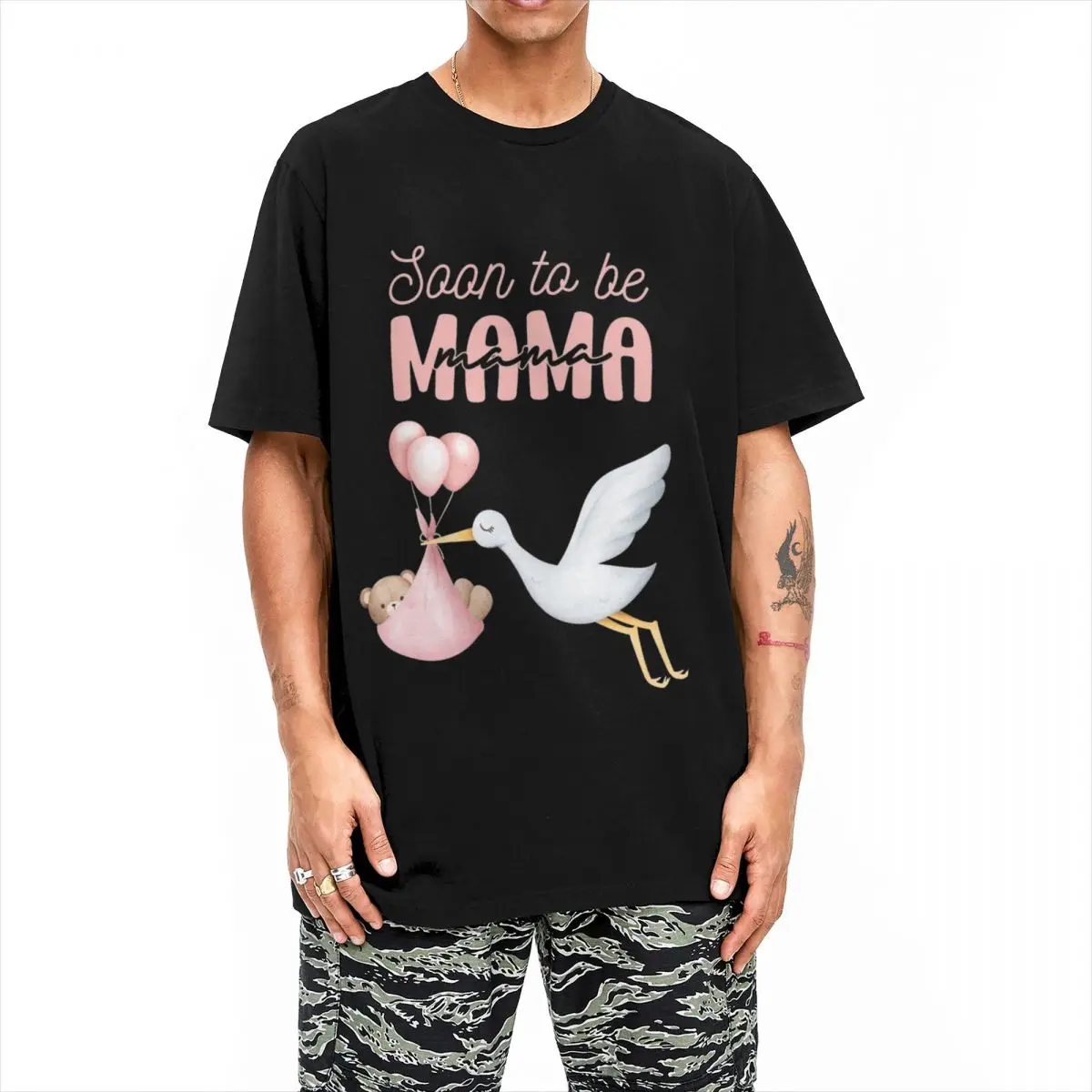 Novità New Mummy Soon To Be Mama T Shirt Uomo Donna Puro Cotone Gravidanza Mamma Regalo Tees Shirt Party Clothes