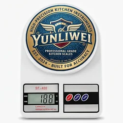 High - Precision Digital Kitchen Scale for Cooking and Baking - 10kg Capacity (Without battery)