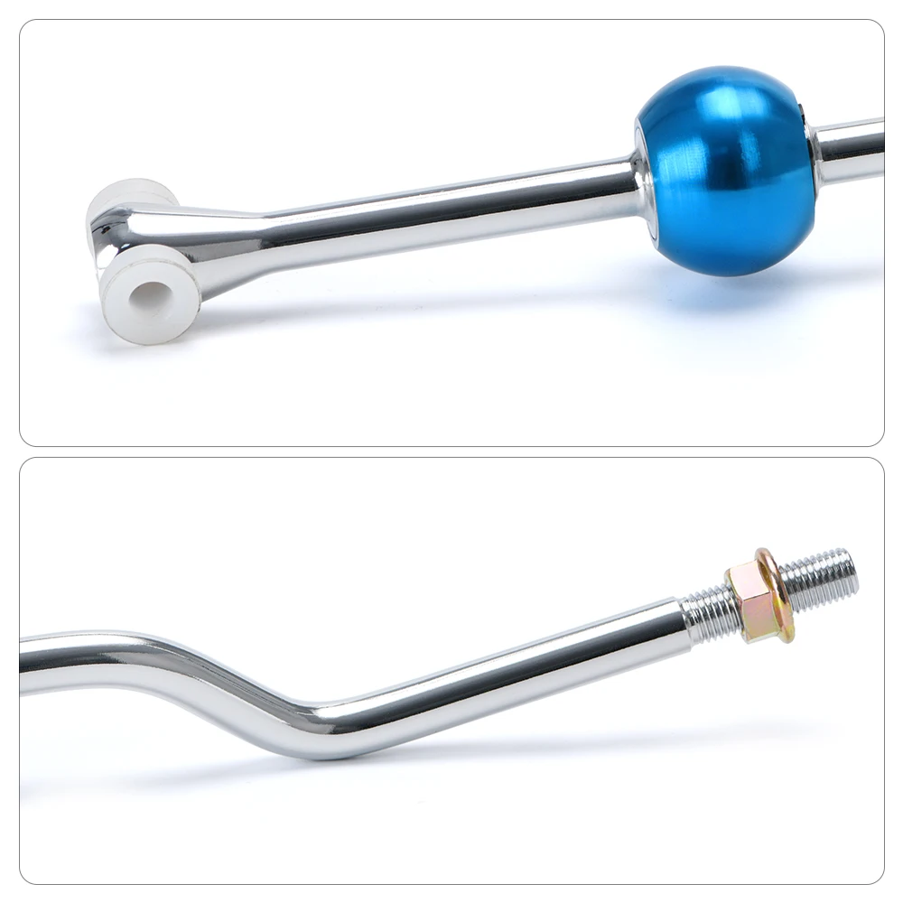 PQY Short Throw Shifter M10X1.25 Short Shifter Gear Lever For Peugeot 206 1999 2000 PQY-SFT02 short shifter lever