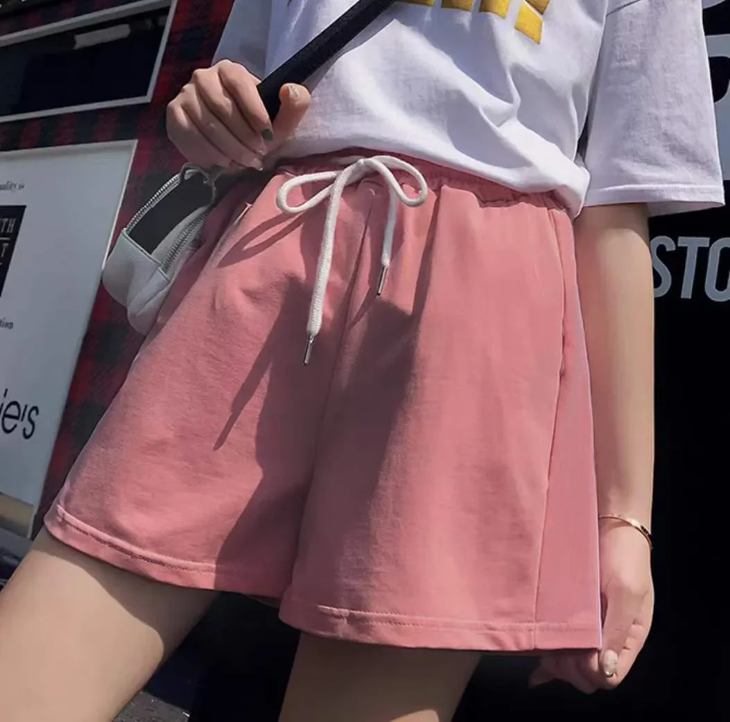 Description Picture 6 of itemCasual Linen Shorts Women Gym Workout Shorts Cotton Short Pants High Waisted Black Ladies Short Femme Women Shorts Sport Femme