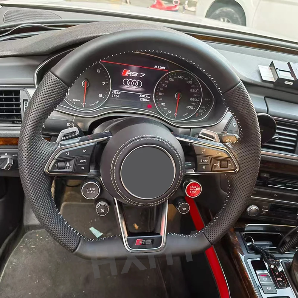 Audi A3, A4, A5, A6, RS3, RS4のステアリングホイール Amazon | AUDI B9 A3 A4 A5 S4 S5 RS3 RS4 RS5適応 フォージド