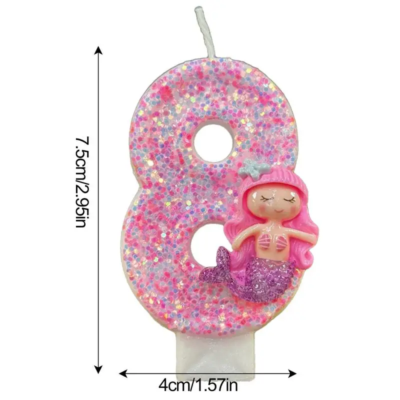 숫자 양초 어린이 생일 양초, 0-9 숫자 인사, 생일 케이크 양초, 케이크 토퍼 장식 파티
