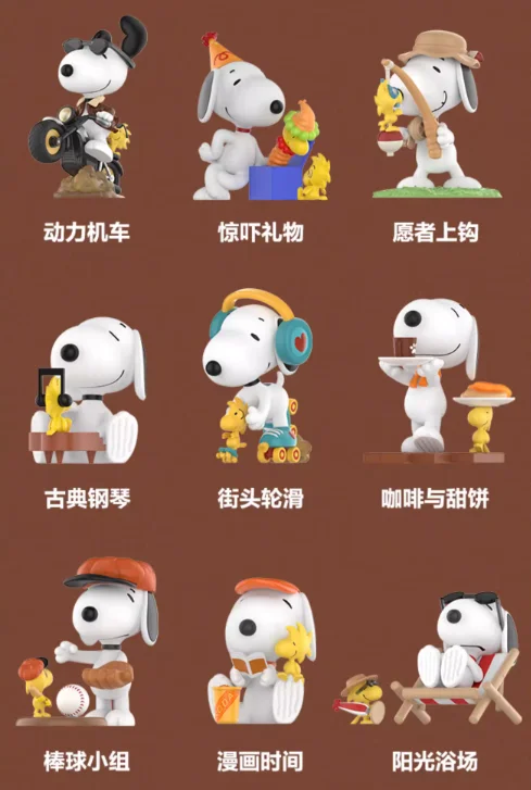 thumbnail image 1 of POP MART Snoopy The Best Friends Series Caja Sorpresa Juguetes Guess Bag Caja Misteriosa, Caja Misteriosa Figura de Acción sobre Lindo Cumpleaños, 1 of 5