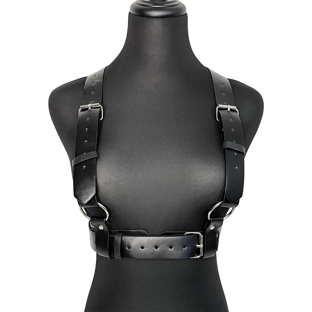 Harness Woman Belt Bondage Chest Harness Leather Lingerie Sexy Corset Gothic Clothes Women Sexy Underwear Fetish Suspenders S77f6785d387147028a43cbad1462870a9