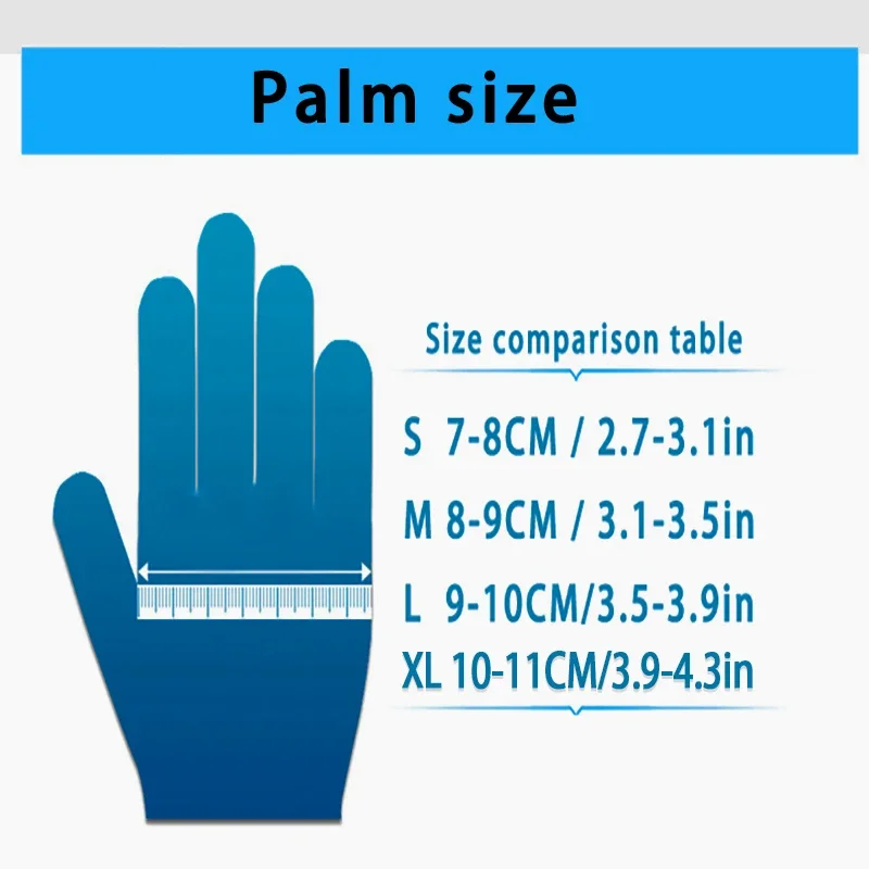 Gants jetables en latex utilisés pour une tâche de nettoyage, avec un seau et une éponge.