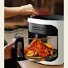 Household new large-capacity intelligent automatic multi-function all-in-one new electric oven glass visual air fryer 1