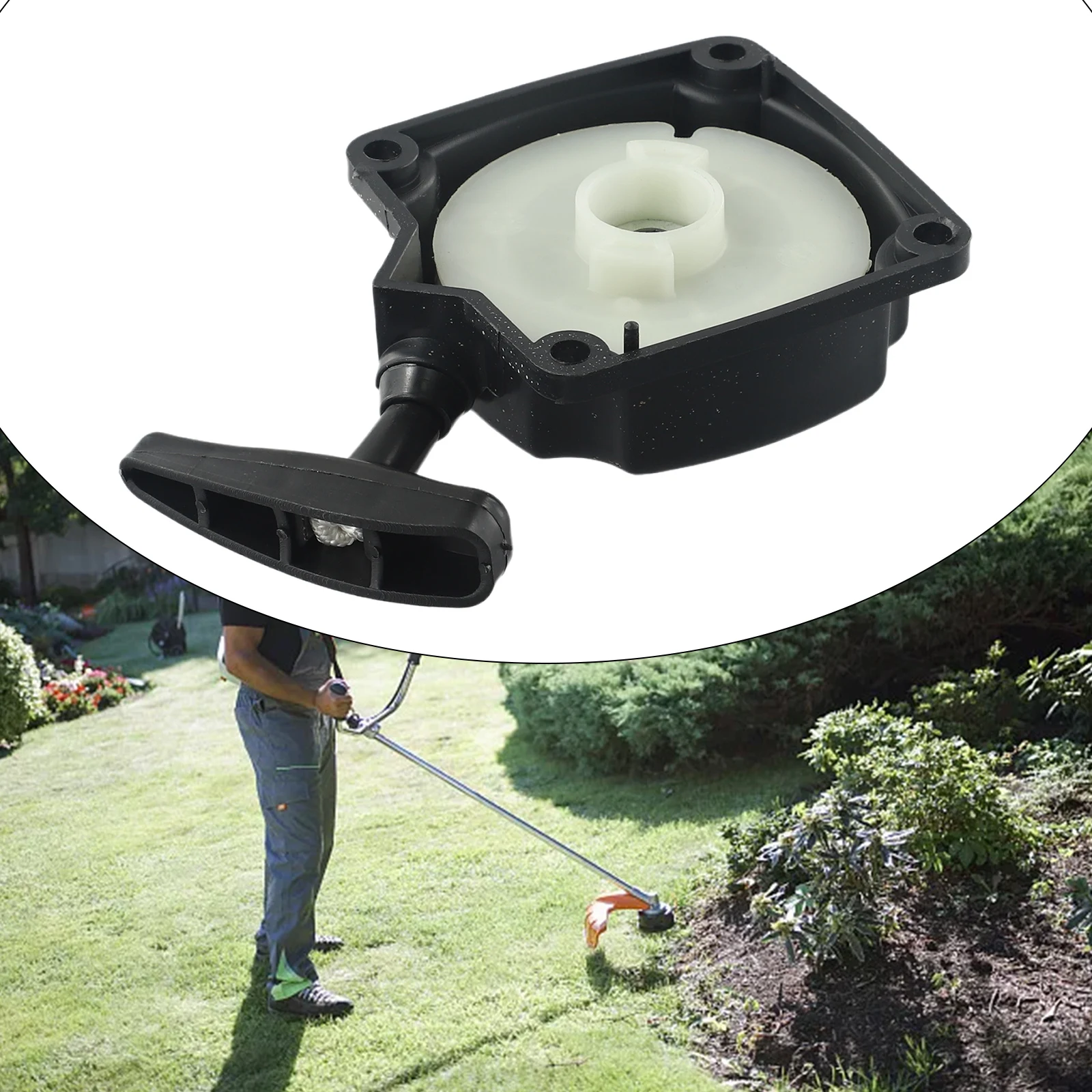 

Universal Recoil Pull Start Starter For Brush Cutter Strimmer Lawn Mowers Garden Power Tool Accessories Replacement