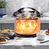 Electric Rice Cooker 10L IMD Full Touch Panel Pressure Cooker Multi-function Stainless Steel Commercial or Household 4