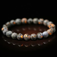JD Natural Stone Beads Bracelet Amethyst Tiger Eye Crystal Quartz Agate Gem Beads Bangles Women Men Reiki Healling Jewelry Gift - Image 3