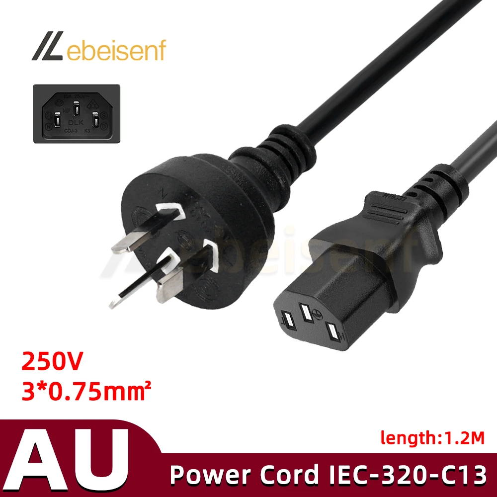 สายไฟ AC 320 C13 ขยายสัญญาณ ใช้งานได้หลากหลาย
