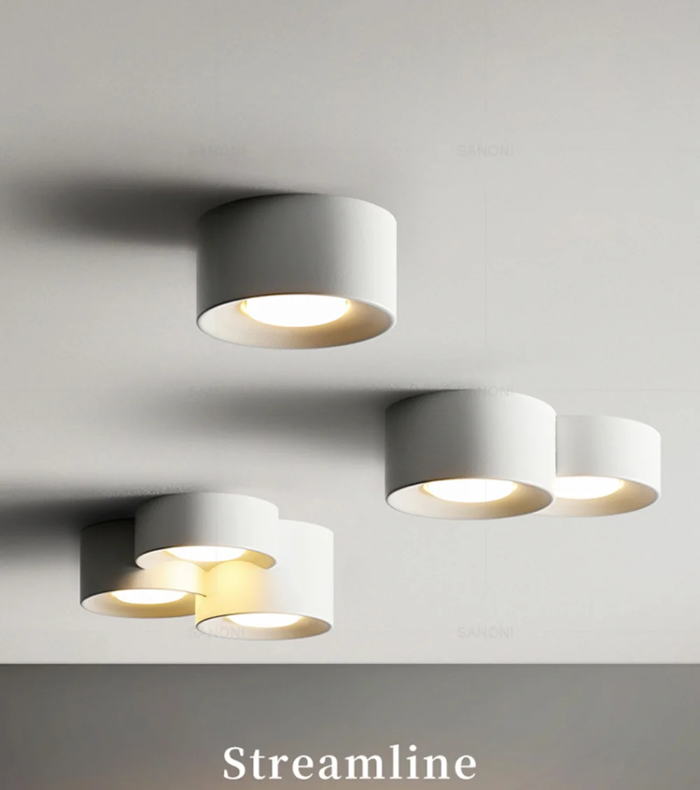 Modern LED Ceiling Light Cylinder Ceiling Spotlight S77f7003b449c45b49e73f4f4b1c35adba