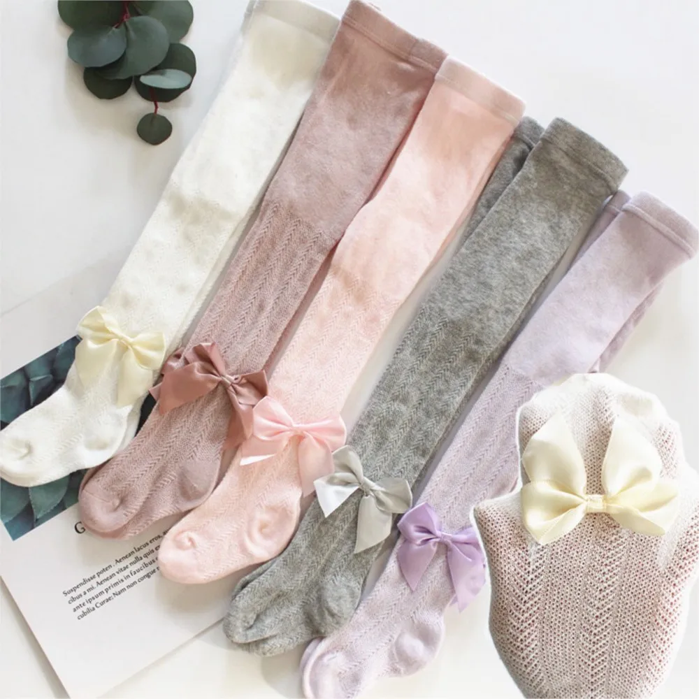 Baby Tights Summer Infant Conjoined Thin Paragraph Child big PP Mesh Breathable Render Tights of the Girls Pantyhose