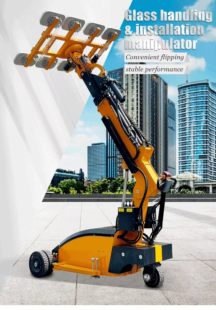 Glass Lifting Robot with Anti-Slip Suction Technology for Stable