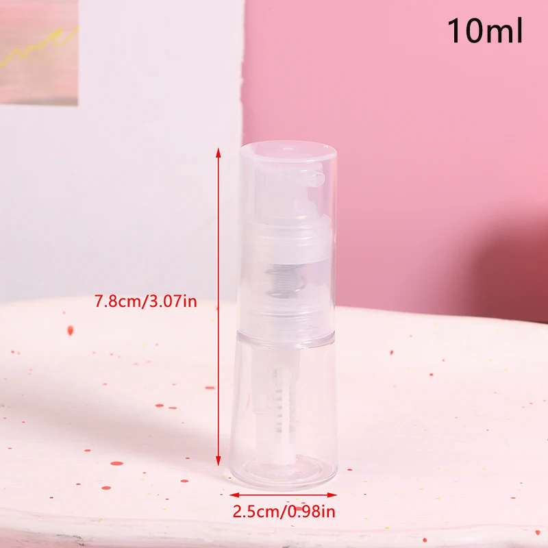 Kuru Toz Sprey Şişesi Doldurulabilir Atomizer Bebek Tozu Dağıtıcı Ayrılabilir Seyahat Kullanımı Plastik Makyaj Kozmetik Püskürtücü