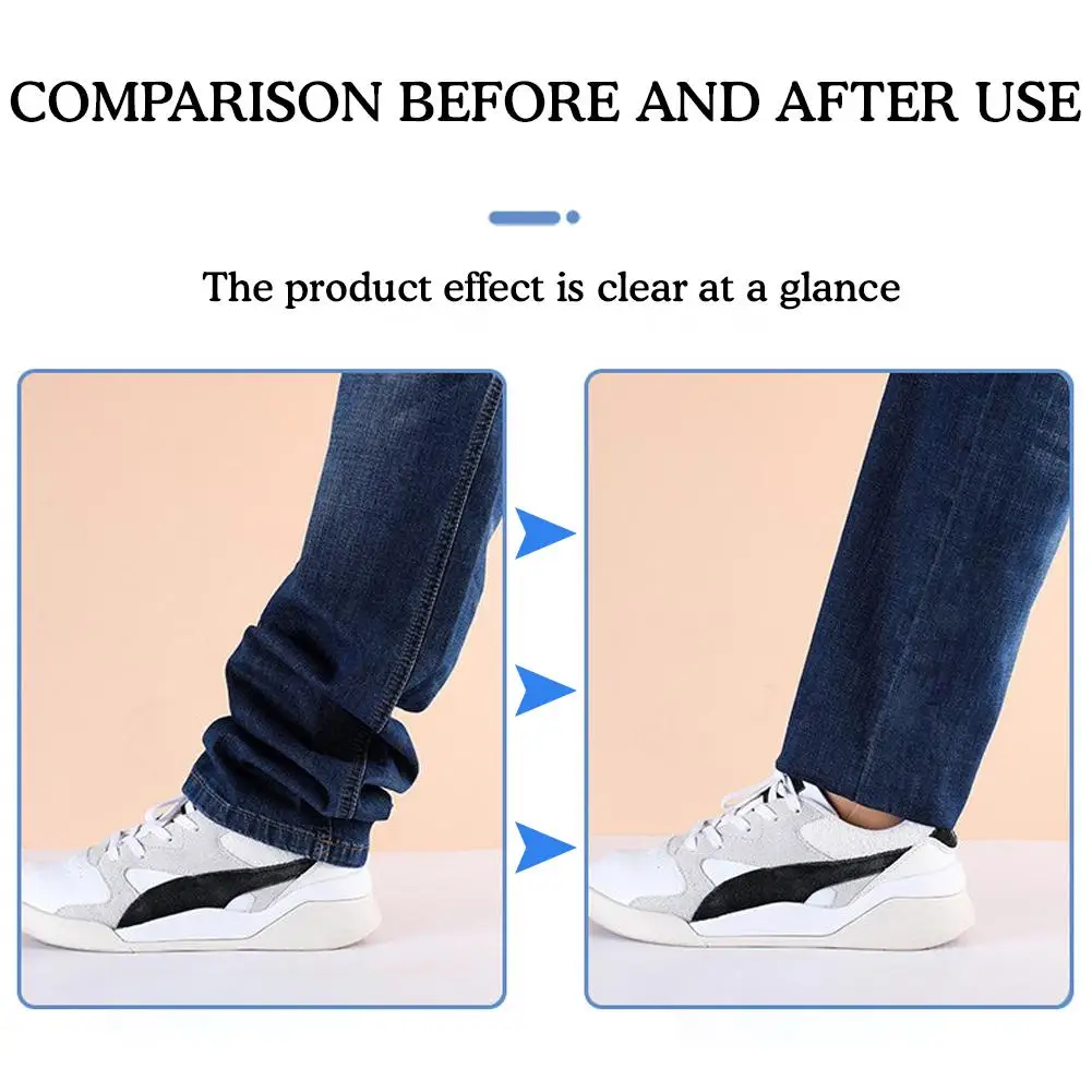 Hosen bein Aufkleber selbst klebende Hosen Aufkleber Eisen auf Hosen Rand verkürzen Reparatur hose DIY Nähen für Jeans Kleidung Jeans hose – Detail 12