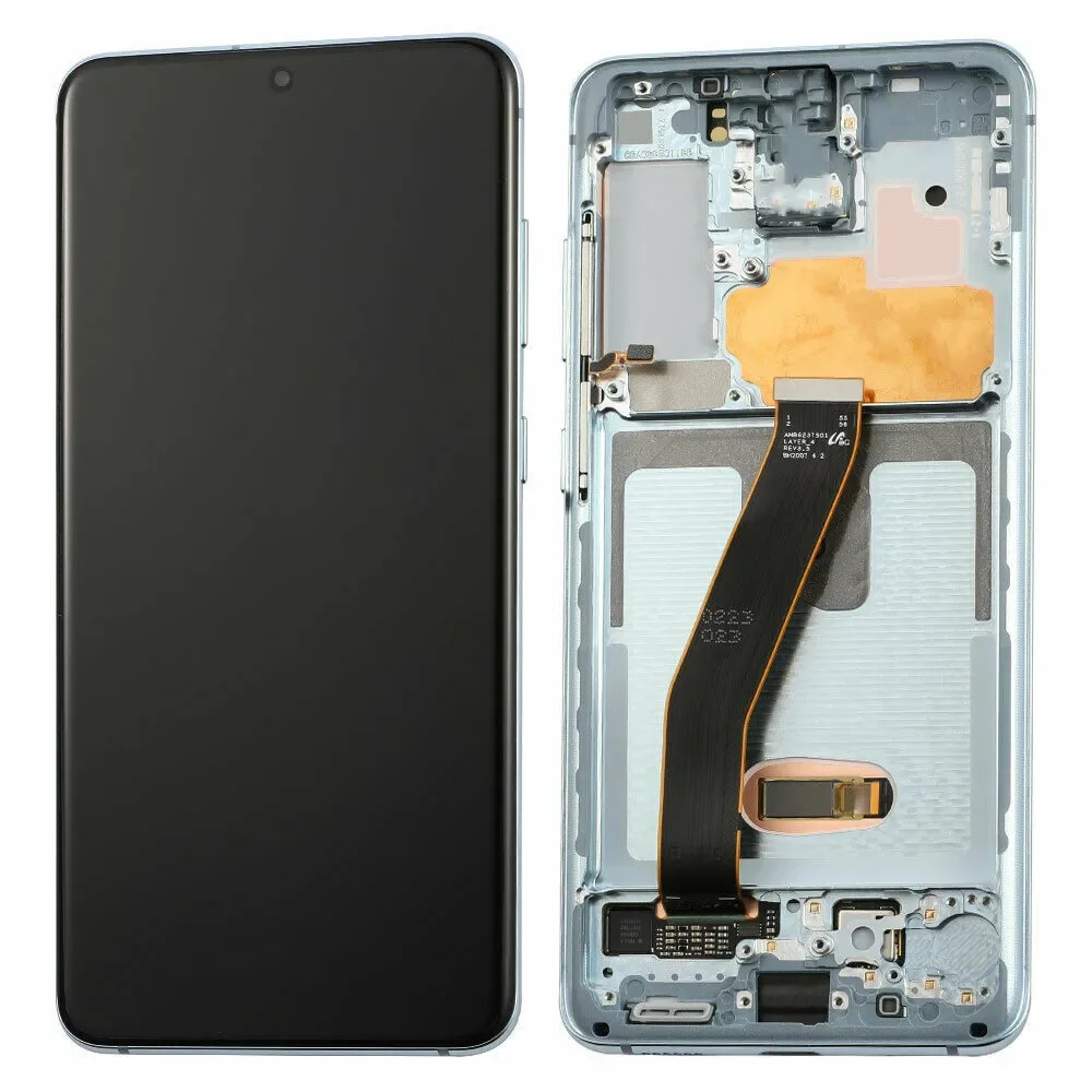 Ｚ S20 LCD  Ƹ ġ ũ,   LCD ÷,  ũ, S20 G980 G980F/DS G981F