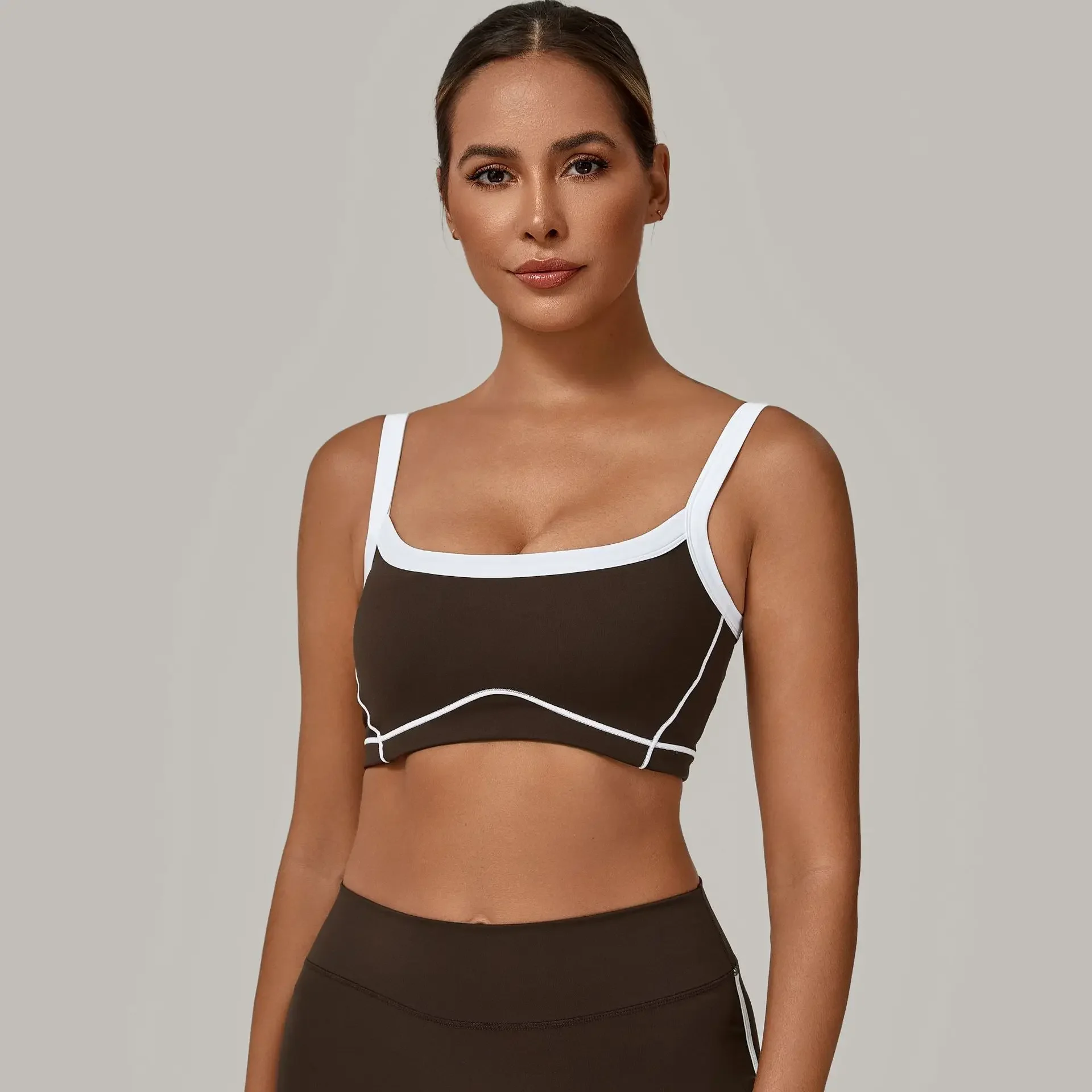 Push-Up Sports Bra Summer Pilates Top
