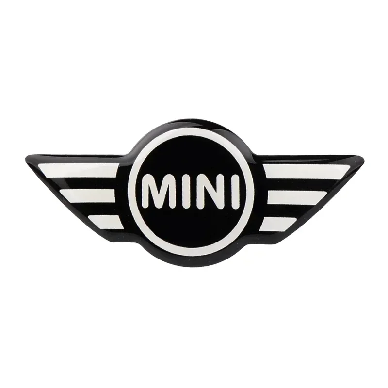 Car Steering Wheel Sticker Emblem 1pc For Mini Cooper John Cooper Works R50 R52 R53 R55 R56 F54 F55 F56 F60 Auto Decoration
