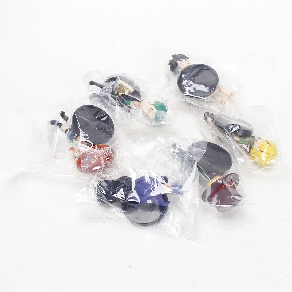 6pcs/set Anime One Piece Action Figure PVC Luffy Action Collectible Model Decorations Doll Children Toys Christmas Gift