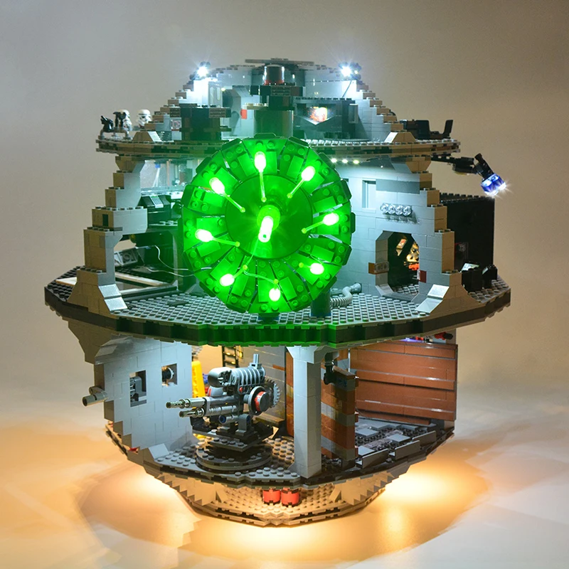 Kit Luci A Led Per Lego 75159 Fast Ship Ds-1 Platform Death Block Building Blocks Giocattolo In Mattoni (Solo Luce A Led, Senza Modello Di Blocchi)